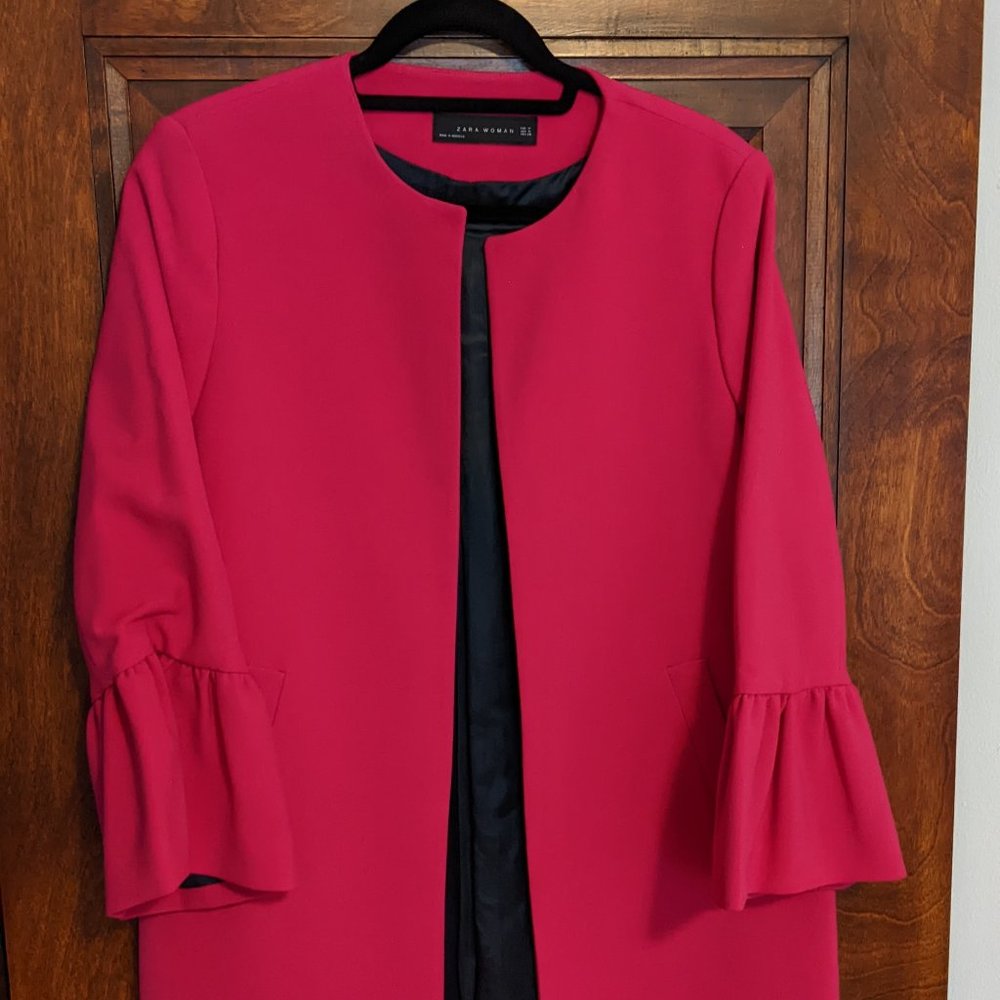 Zara Pink Womens Coat